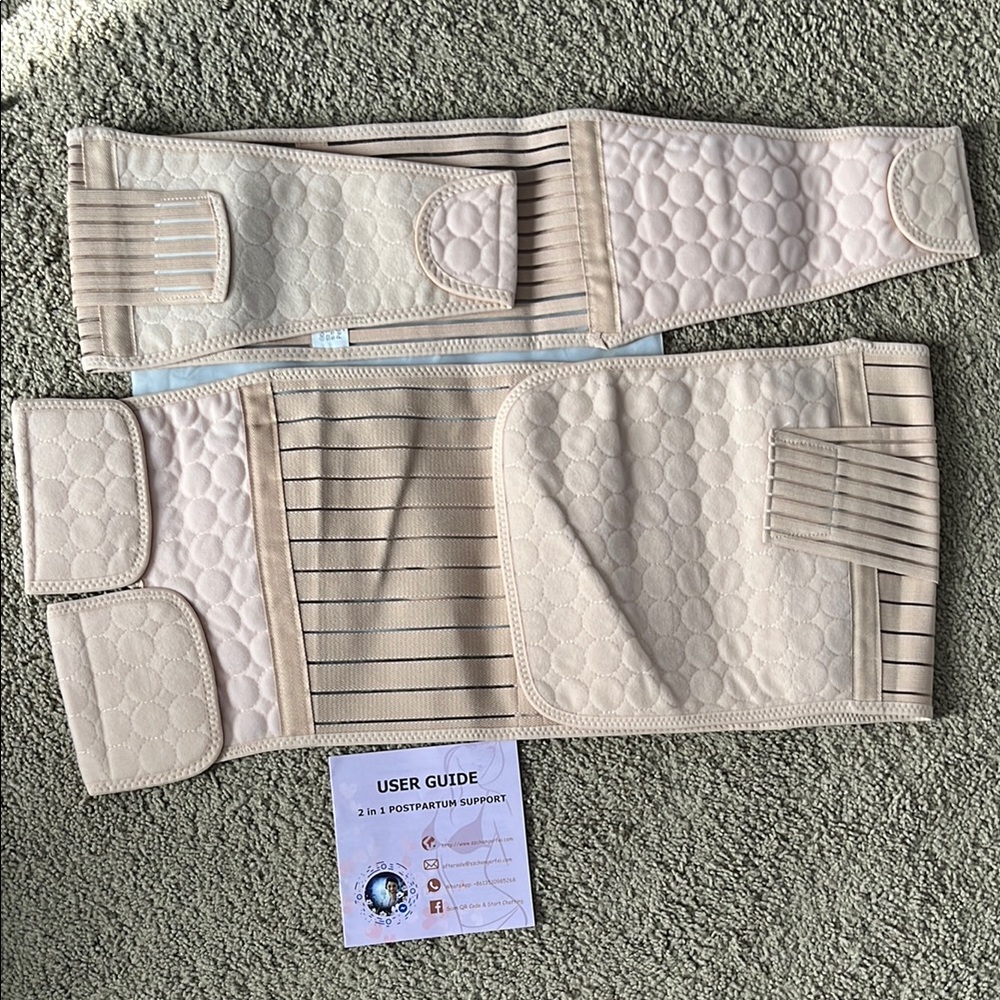 ChongErfei Beige postpartum Support Belt